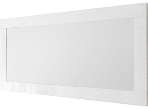 4068222613350 - Wandspiegel INOSIGN Rimini Spiegel Gr H T 75 cm x 2 cm hochglänzend weiß Wandspiegel Breite 170 cm