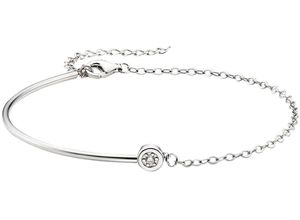 4068222636861 - Armband ANISTON JEWELRY & WATCHES Schmuck Geschenk mit Zirkonia Armbänder Gr Silber 925 (Sterlingsilber) silberfarben (silberfarben kristallweiß kristallweiß) Damen mit Zirkonia (synth)