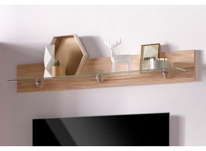 4068222662679 - Home affaire Wandboard »Denis« mit Glasboden