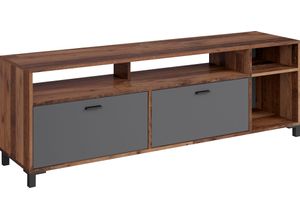 4068222705635 - TV-Board INOSIGN Jackson Sideboards Gr B H T 160 cm x 54 cm x 40 cm braun (old wood) Breite 160 cm mit Soundbar-Fach