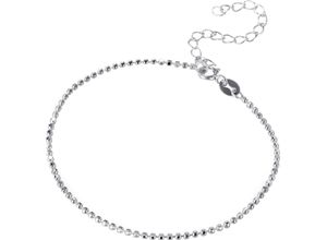 4068222713647 - Silberkette FIRETTI Schmuck Geschenk Silber 925 Armband Kette Fußkette Bauchkette Kugeln Halsketten Gr 21 Silber 925 (Sterlingsilber) Breite 15 mm silberfarben Damen in verschiedenen Längen erhältlich