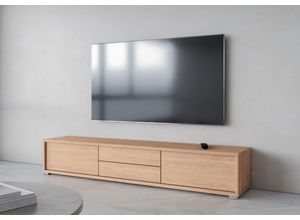 4068223036417 - Lowboard INOSIGN Frida Sideboards Gr B H T 180 cm x 32 cm x 36 cm eiche eiche braun (eiche eiche) Hängend oder stehend montierbar