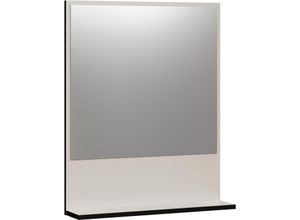 4068223053629 - Badspiegel WELLTIME Amrum Spiegel Gr B H T 60 cm x 74 cm x 14 cm grau (hellgrau matt) BxHxT 60 x 74 14cm eleganter Spiegel in einem zeitlosen Eiche Dekor