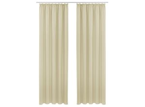 4068223281428 - my home Gardine »SOLA« (1 St) Breite130 cm oder 270 cm1 Schal einfarbig Verdunkelung Überbreite