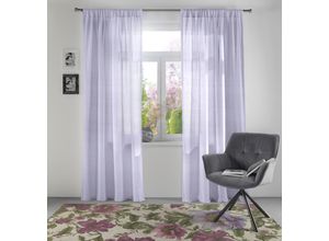 4068223362028 - Gardine Avignon Gr 1 lila (lavendel) B130cm H145cm Polyester GUIDO MARIA KRETSCHMER HOME & LIVING Gardinen