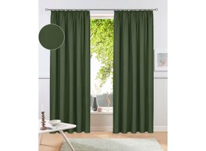 4068223514601 - my home Vorhang »Parry« (2 St) 2-er Set blickdicht monochrom basic einfarbig Bestseller
