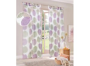 4068223588619 - my home Gardine »Belem« (1 St) 1 oder 2 Schals Vorhang Fertiggardine Kreise