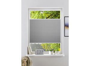 4068223621378 - my home Plissee »GELLO« Lichtschutz ohne Bohren verspannt in Streifen-Optik Klemmfix im Fixmass