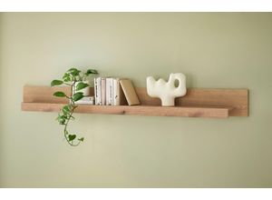 4068223622542 - Wandboard INOSIGN Cantara modernes Wandregal Hängeregal mit Ablagefach eiche evoke B200cm H20cm T18cm FSC-zertifizierter Holzwerkstoff Regale vielseitig einsetzbar in Eiche Evoke oder weiß erhältlich