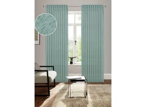 4068223880072 - Gardine BRUNO BANANI Jaden Gr 1 grün B140cm H145cm Polyester Gardinen modern zeitloser Schal Leinenoptik 4068223880072 - Gardine BRUNO BANANI Jaden Gr 1 grün B140cm H145cm Polyester Gardinen modern zeitloser Schal Leinenoptik