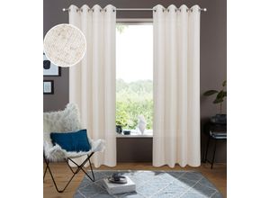 4068223967582 - my home Gardine »Rudy« (2 St) Halbtransparent Leinenlook Polyester-Leinen-Mischung 2er Set 4068223967582 - my home Gardine »Rudy« (2 St) Halbtransparent Leinenlook Polyester-Leinen-Mischung 2er Set