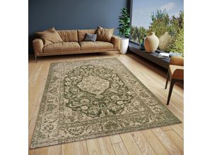 4068226001016 - Teppich HANSE HOME Mahat Teppiche Gr B L 200 cm x 285 cm 6 mm 1 St grün Orientalische Muster