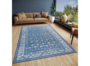 4068226001214 - Teppich HANSE HOME Curan Teppiche Gr B L 200 cm x 285 cm 6 mm 1 St blau Orientalische Muster Vintage OrientalischWohnzimmer Flur Anti-Slip Rücken Klassisch