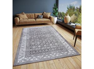 4068226001337 - Teppich HANSE HOME Curan Teppiche Gr B L 200 cm x 285 cm 6 mm 1 St grau Orientalische Muster Vintage OrientalischWohnzimmer Flur Anti-Slip Rücken Klassisch