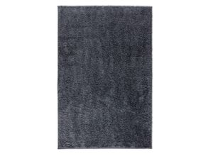 4068226004314 - Hochflor-Teppich FREUNDIN HOME COLLECTION Soft Twist Teppiche Gr B L 200 cm x 280 cm 35 mm 1 St grau (anthrazit) Esszimmerteppiche