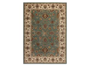 4068226004550 - Teppich Kohsan Teppiche Gr B L 120 cm x 170 cm 8 mm 1 St grün (mint) Orientalische Muster Orient Teppich Kurzflor weich Schlafzimmer Esszimmer Wohnzimmer