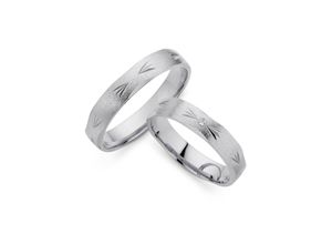 4068351007433 - Trauring PHÖNIX Schmuck Geschenk Silber 925 Ehering LIEBE 930788 930789 Fingerringe Gr 49 001 ct SI = kleine Einschlüsse mit Brillant Silber 925 (Sterlingsilber) 4 mm silberfarben Trauringe Made in Germany - wahlweise mit oder ohne Brillant