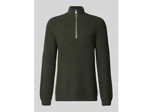 4068378357191 - Regular Fit Troyer aus Baumwoll-Mix 4068378357191 - Regular Fit Troyer aus Baumwoll-Mix