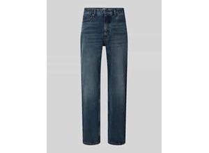 4068378394073 - Tapered Loose Fit Jeans aus reiner Baumwolle