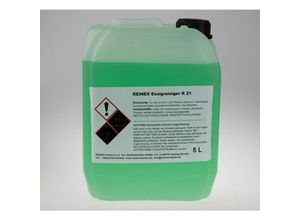 4068400001627 - Reinex - Essigreiniger 5L Küchen Bad Sanitär Entkalker Löser Entferner Flüssig