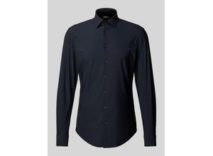 4068444005506 - Slim Fit Businesshemd aus Uni Struktur