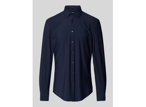 4068444006015 - Slim Fit Businesshemd aus Uni Struktur