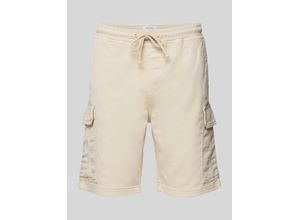 4068444023968 - Shorts in unifarbenem Design mit elastischem Bund