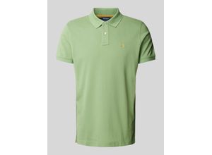 4068444024255 - Poloshirt mit Label-Stitching