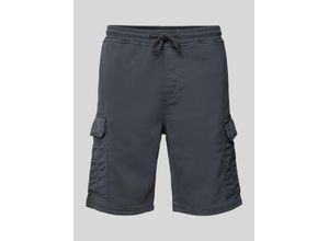 4068444024934 - Shorts in unifarbenem Design mit elastischem Bund