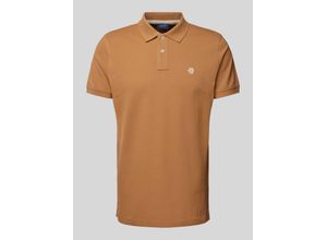 4068444026006 - Poloshirt mit Label-Stitching