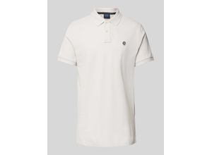 4068444026082 - Poloshirt mit Label-Stitching