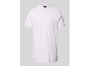 4068444026662 - Poloshirt mit Label-Stitching