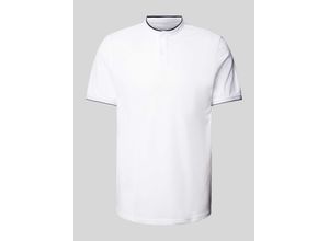 4068444028536 - Poloshirt mit kurzer Knopfleiste