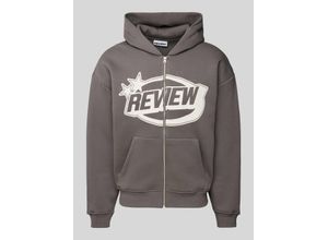 4068444076698 - Sweatjacke mit Puff Logo Print