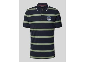 4068444090298 - Regular Fit Poloshirt mit Motiv-Print