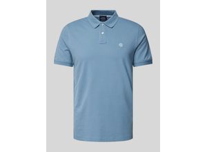 4068444102373 - Regular Fit Poloshirt mit Label-Stitching