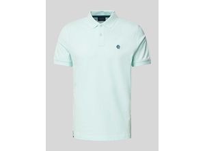 4068444102892 - Regular Fit Poloshirt mit Label-Stitching