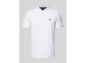 4068444104339 - Regular Fit Poloshirt mit Label-Stitching