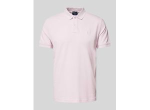 4068444107057 - Regular Fit Poloshirt mit Label-Stitching