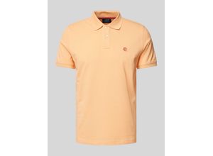 4068444107439 - Regular Fit Poloshirt mit Label-Stitching