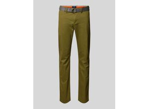 4068444149224 - Slim Fit Chino mit Gürtel