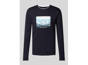 4068444296423 - Longsleeve mit Motiv-Print und Rundhalsausschnitt