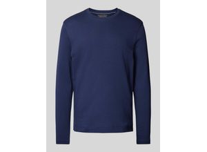 4068444298786 - Longsleeve mit geripptem Rundhalsausschnitt