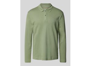 4068444299776 - Regular Fit Poloshirt mit langen Ärmeln