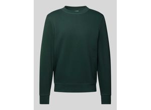 4068444328810 - Comfort Fit Sweatshirt mit gerippten Abschlüssen