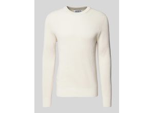 4068444329725 - Strickpullover mit Rundhalsausschnitt