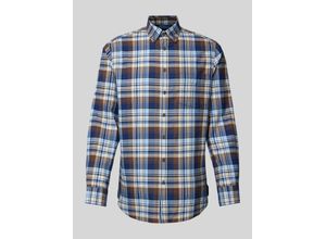 4068444421931 - Light-Flanellhemd mit Button-Down-Kragen