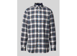 4068444423980 - Light-Flanellhemd mit Button-Down-Kragen