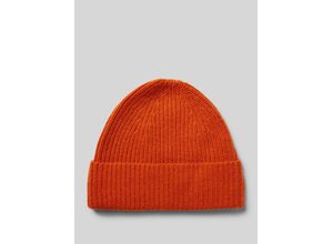 4068444426868 - Mütze aus reinem Kaschmir mit Label-Detail