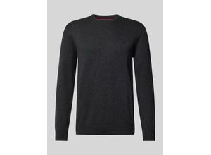 4068444431299 - Strickpullover mit Woll-Anteil und Rundhalsausschnitt